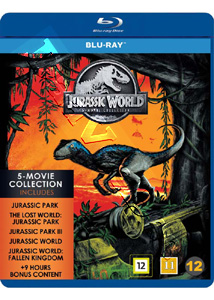 Jurassic World 5-Film Collection - 5-Disc Set (Blu-Ray)